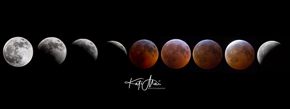 2019 Blood Wolf Moon - Pano